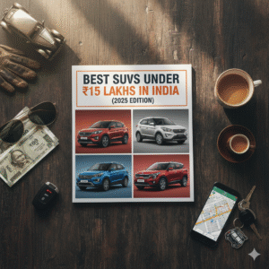 Best SUVs under ₹15 lakhs in India 2025 — Tata Nexon, Hyundai Venue, Mahindra XUV 3XO, Tata Sierra and Maruti Fronx